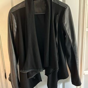 Blank NYC faux leather jacket